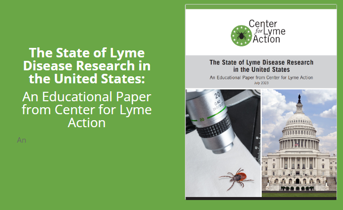 Center for Lyme Action Publishes “The State of Lyme Disease Research in the United States”